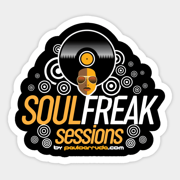 SoulFreak Sessions Sticker by Paulo Arruda